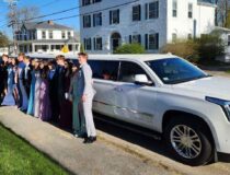 Off to the prom in a Limousine